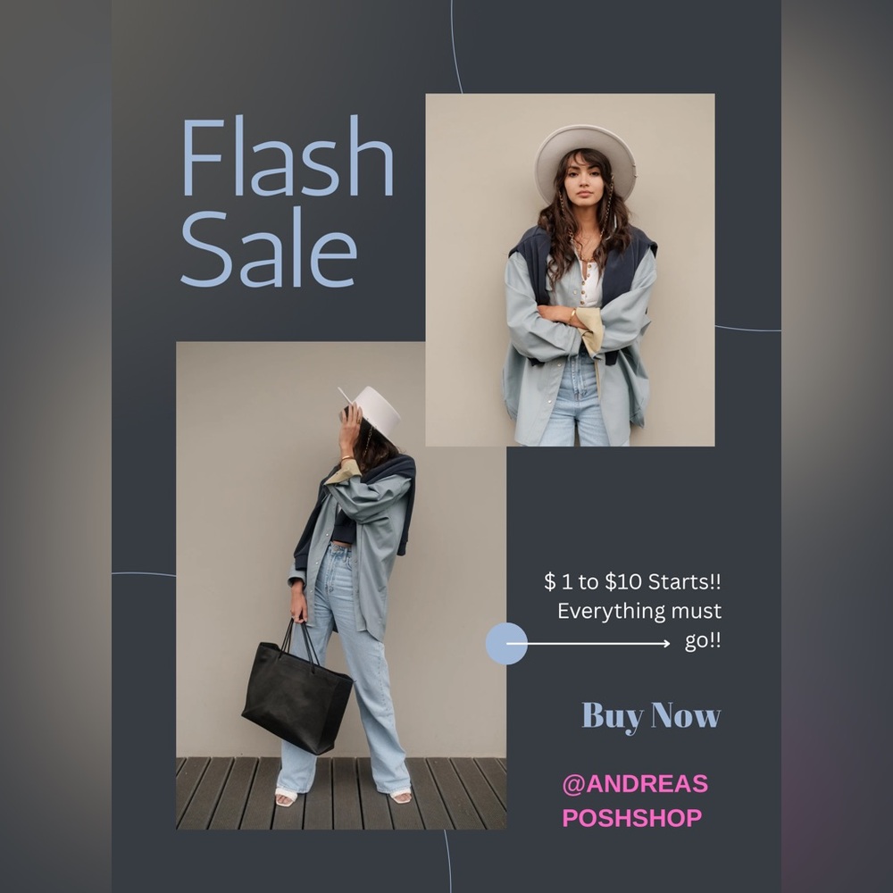 Live or Silent Pop-Up Flash Sale ⭐️⭐️ Alert ‼️